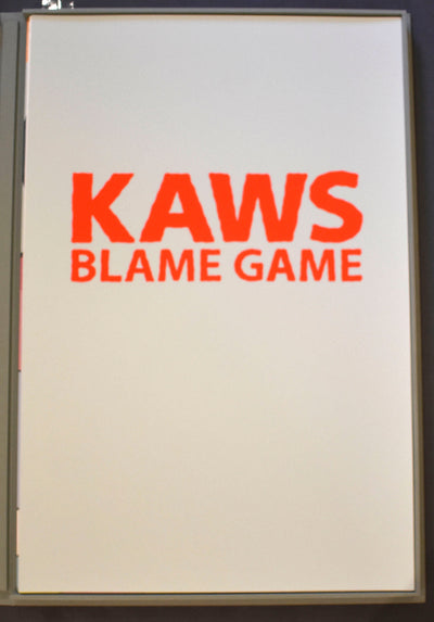 KAWS Blame Game Portfolio 2014
