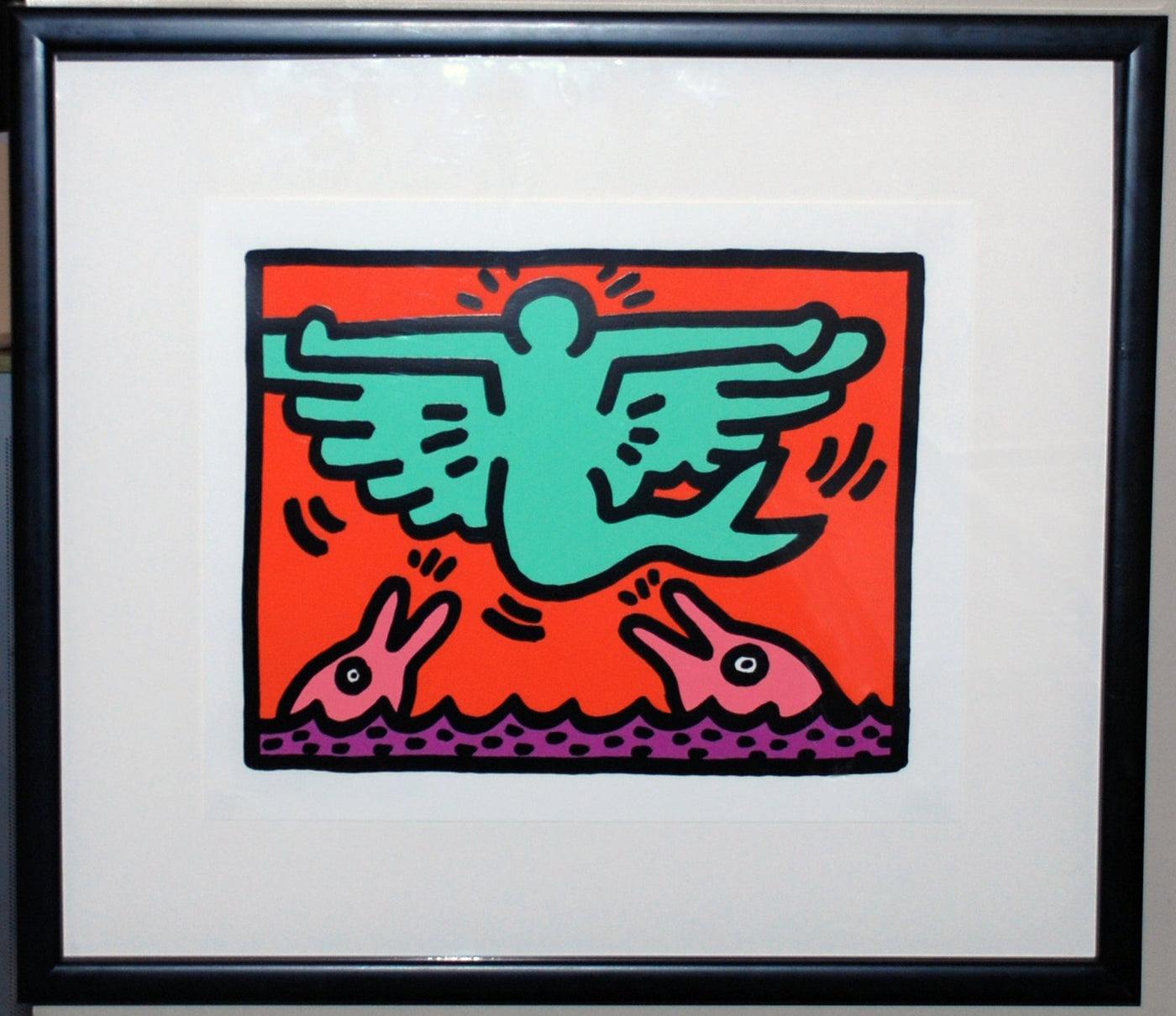 Keith Haring Pop Shop V Plate 3 (Littmann Page 149) 1989