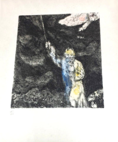 Marc Chagall Darkness Over Egypt (Cramer 30) 1958