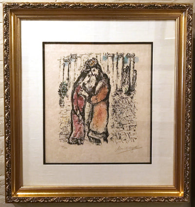 Marc Chagall David and Bathsheba (Mourlot 936) 1979