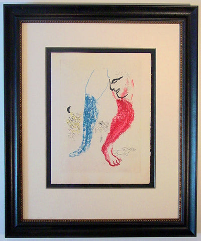 Marc Chagall De Mauvais Sujets VI (Cramer 35) 1958