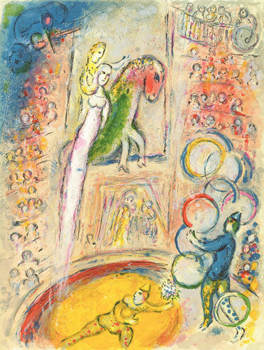 Marc Chagall Le Cirque (Mourlot 500) 1967