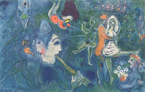 Marc Chagall Le Cirque (Mourlot 517) 1967