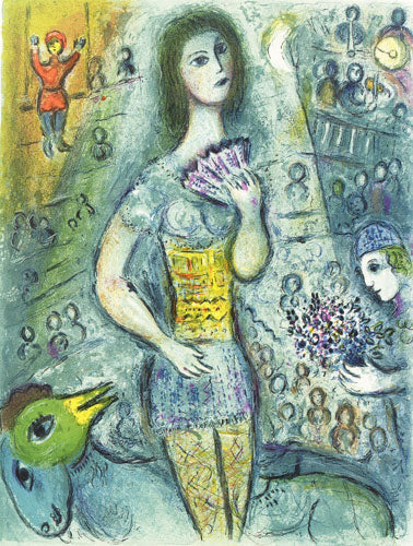 Marc Chagall Le Cirque (Mourlot 521) 1967