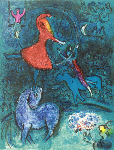 Marc Chagall Le Cirque (Mourlot 493) 1967