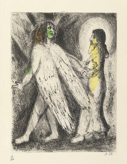Marc Chagall Man Guided by God (Cramer 30) 1958