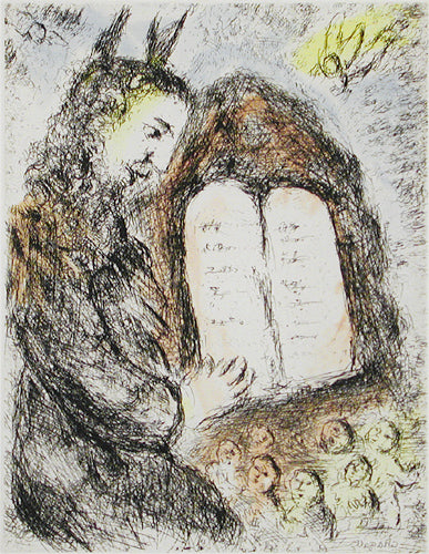 Marc Chagall Moises from Songes (1981) (Cramer 112) 1981