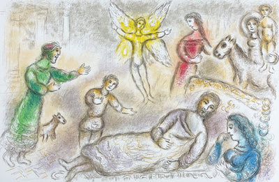 Marc Chagall Peace Rediscovered (Cramer 96) 1975