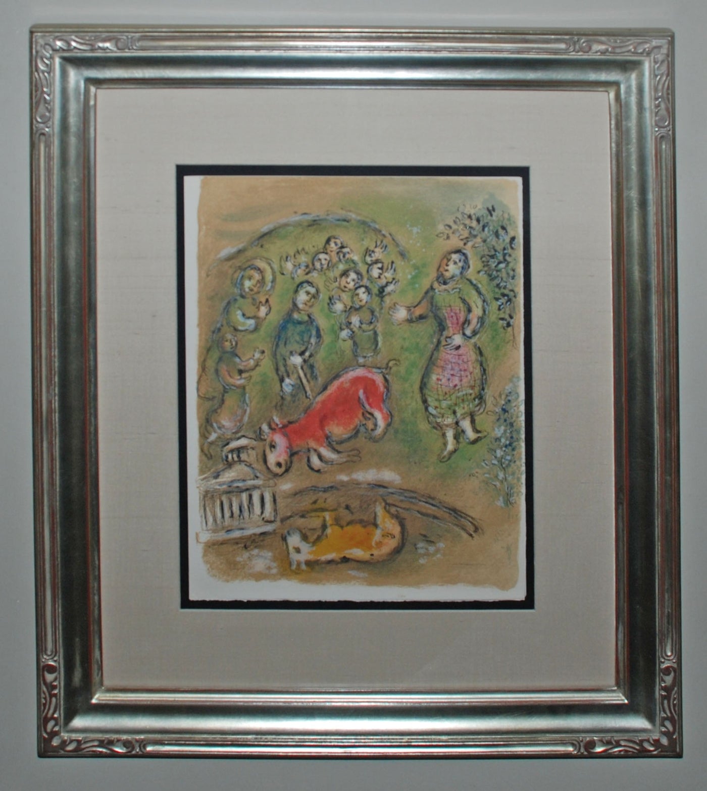 Marc Chagall Sacrifice at Athenae (Cramer 96) 1975