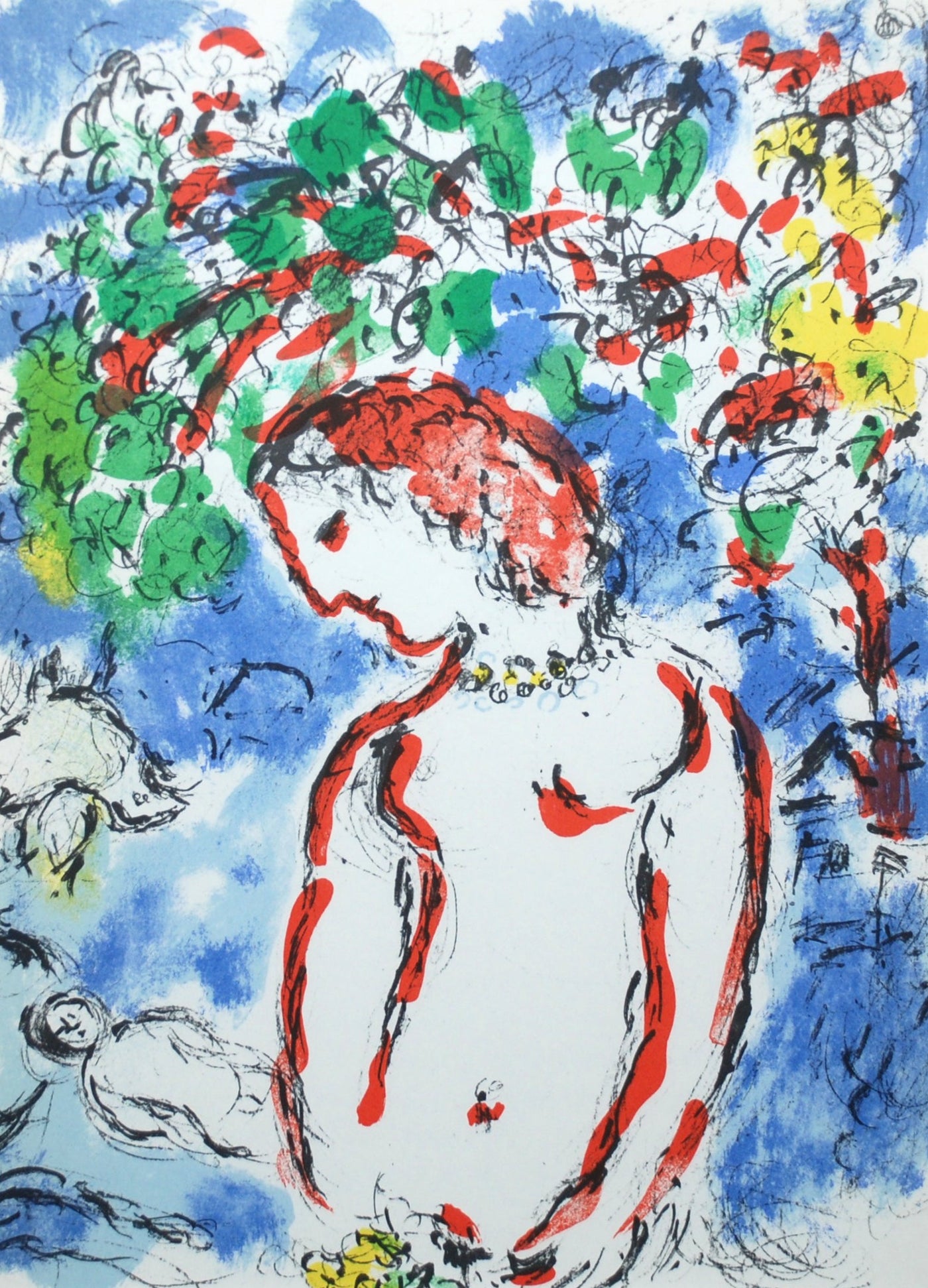 Marc Chagall Spring Day (Mourlot 650, Cramer 91) 1972