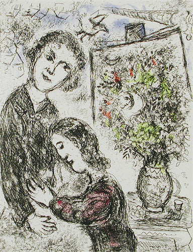 Marc Chagall Tendresse from Songes (1981) (Cramer 112) 1981