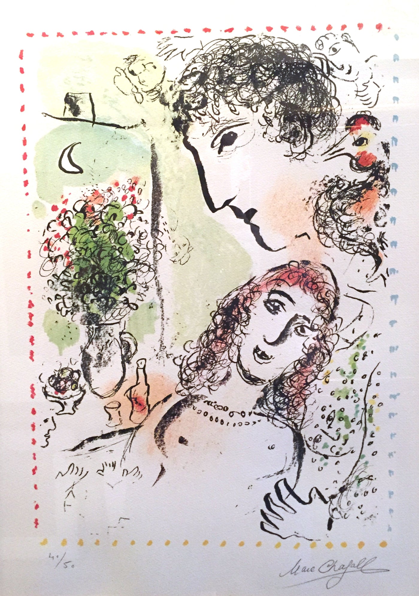 Marc Chagall Tendresse (Mourlot 1020) 1983