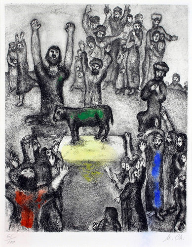 Marc Chagall The Golden Calf (Cramer 30) 1958