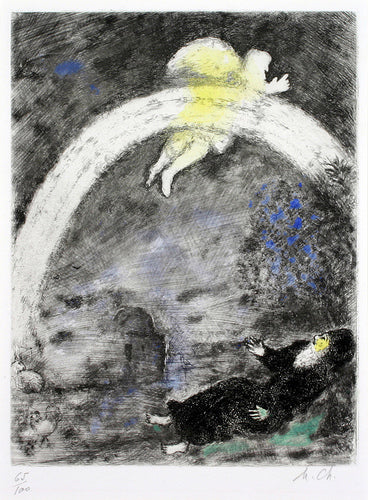 Marc Chagall The Rainbow (Cramer 30) 1958