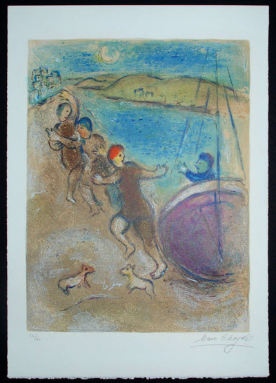 Marc Chagall The Young Methymneans (Mourlot 324, Cramer 46) 1961