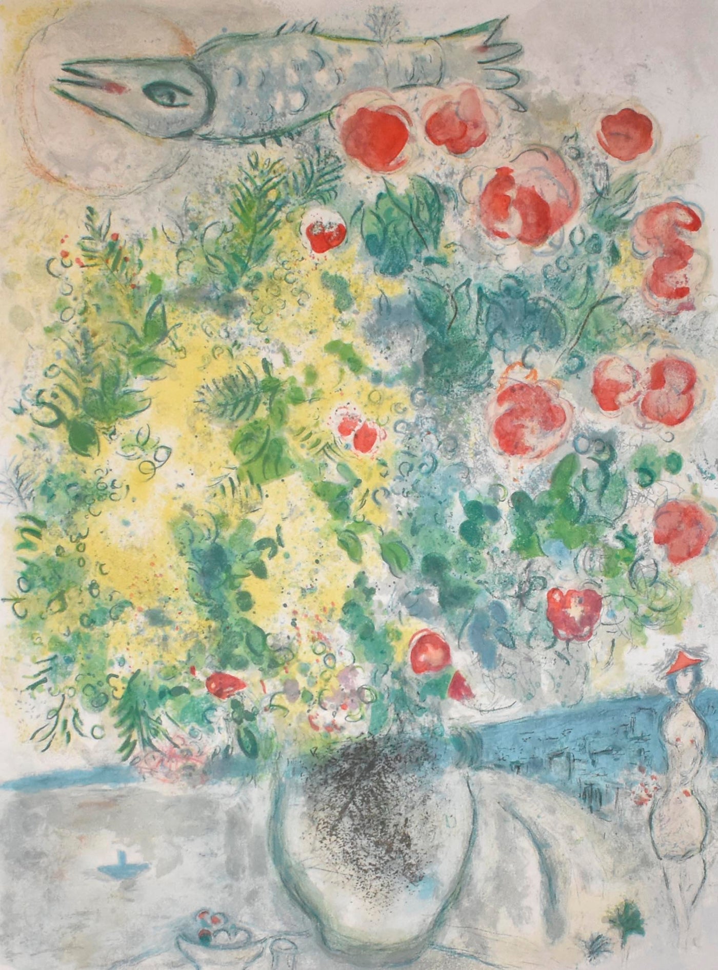 Marc Chagall (after) Roses and Mimosa (CS 29)