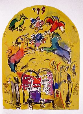 Marc Chagall (after) The Tribe of Levi 1962
