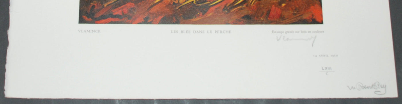 Maurice de Vlaminck (after) Les Bles Dans Le Perche