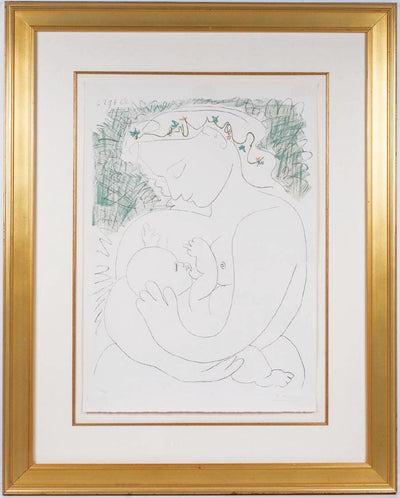 Pablo Picasso (After) Maternité (Published by Editions Combat de la Paix) 1963