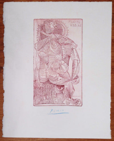 Pablo Picasso Contree (Cramer No. 39) 1944