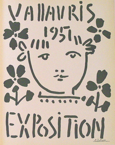 Pablo Picasso Exhibition Vallauris 1951 (Czw 8) 1951