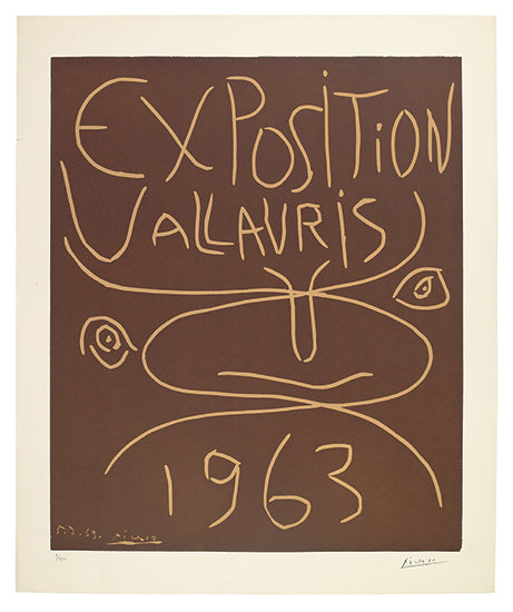 Pablo Picasso Exhibition Vallauris 1963 (Czw 50) 1963