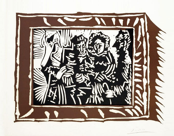 Pablo Picasso Family Scene (Bloch 1146) 1962