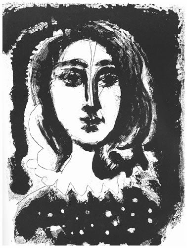 Pablo Picasso Femme au Corsage a Pois (Cramer 51) 1948