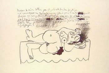 Pablo Picasso Hommage a Georges Braque (Cramer 124) 1964