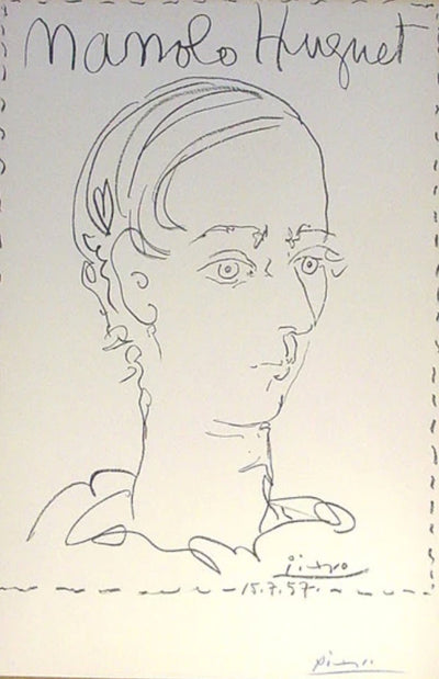 Pablo Picasso Manolo Huguet (Czw 26) 1957