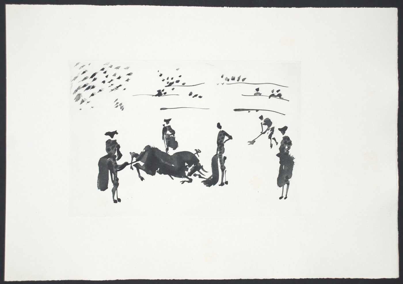 Pablo Picasso Muerte del Toro (Death of the Bull) (Cramer no. 100) 1959