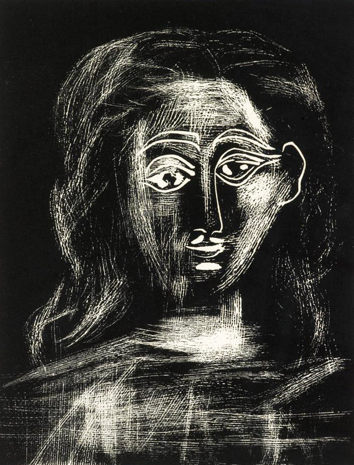 Pablo Picasso Portrait of a Woman (Bloch 1091) 1962 – Georgetown Frame ...