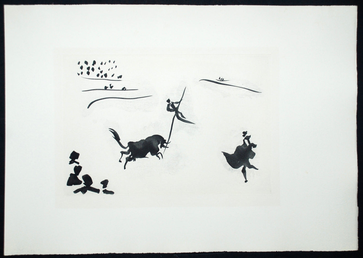 Pablo Picasso Salto con la Garrocha (Pole Vault) (Cramer no. 100) 1959