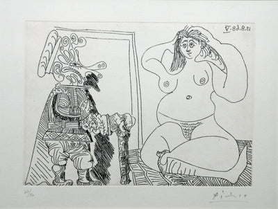 Pablo Picasso Series 347 (Bloch 1757, Baer 1773) 1968