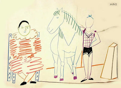 Pablo Picasso (after) Clown et Ecuyere 1954