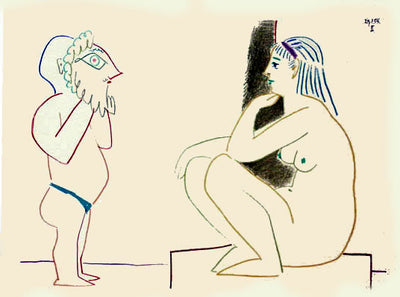 Pablo Picasso (after) Deux Personnages II 1954