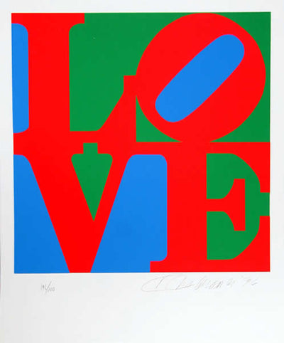 Robert Indiana The Book of Love 7 1996