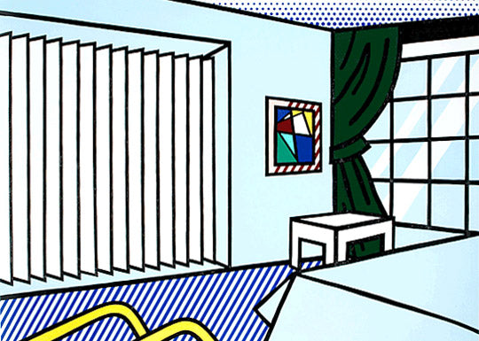 Roy Lichtenstein Bedroom (Corlett 247) 1991