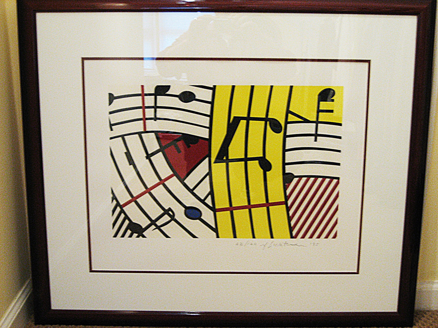 Roy Lichtenstein Composition IV (Corlett 293) 1995