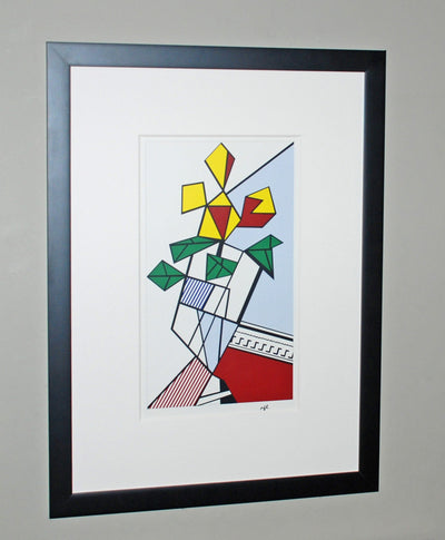Roy Lichtenstein Flowers (Corlett III.46) 1973