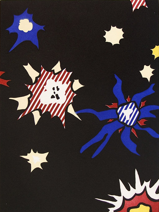 Roy Lichtenstein Illustration for "Hum Bum!" (Corlett 274) 1992