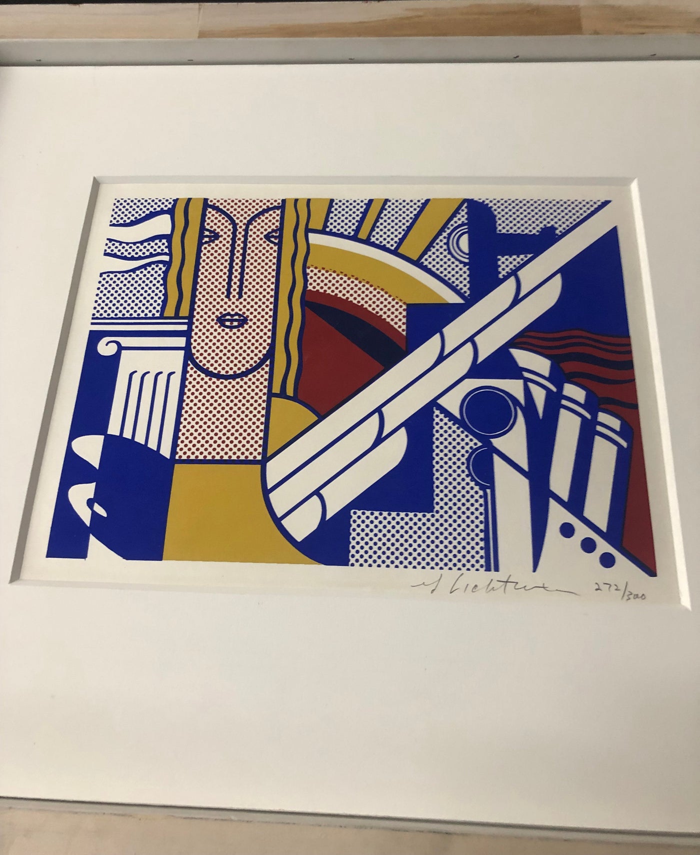 Roy Lichtenstein Modern Art Poster (Corlett II.8) 1967