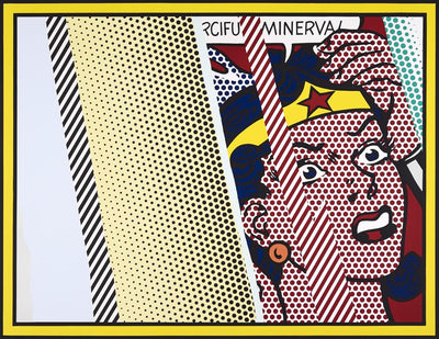 Roy Lichtenstein Reflections on Minerva (Corlett 244) 1990