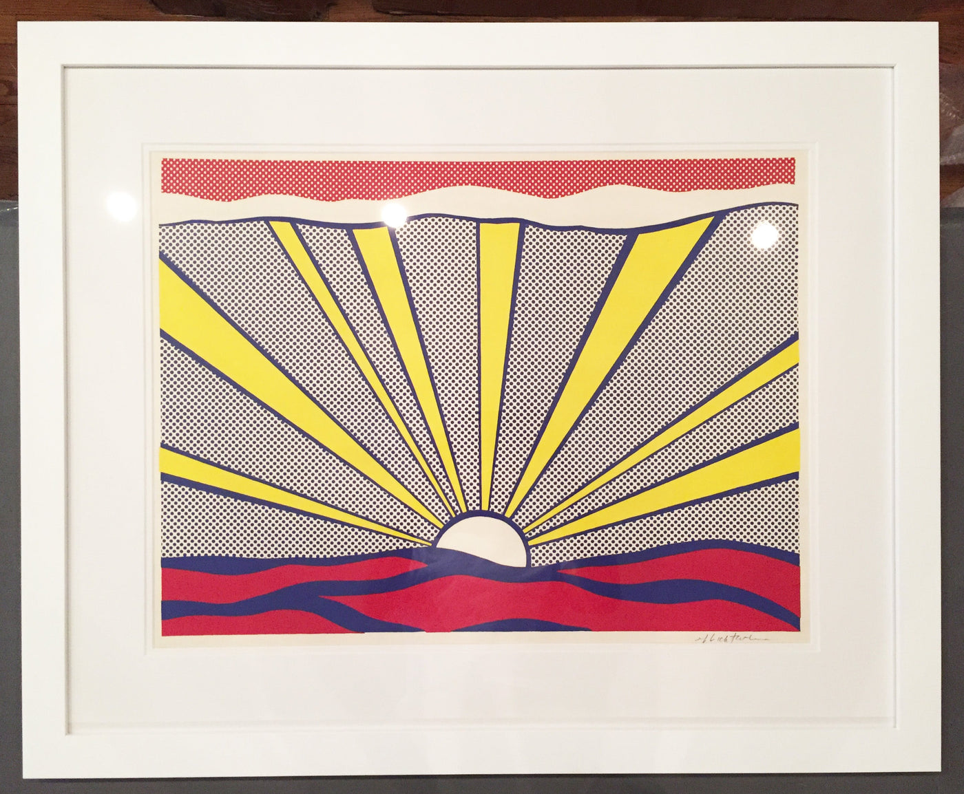 Roy Lichtenstein Sunrise (Corlett II.7) 1965