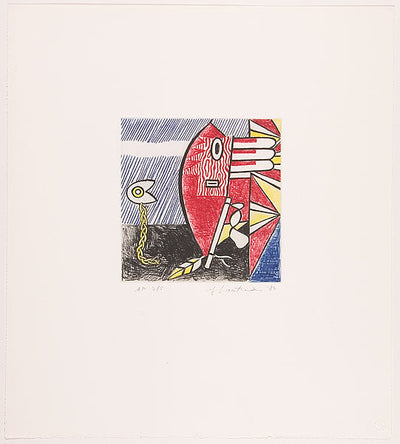 Roy Lichtenstein Untitled I (Corlett 179) 1981
