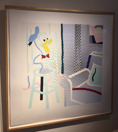 Roy Lichtenstein Virtual Interior: Portrait of a Duck (Corlett 294) 1995
