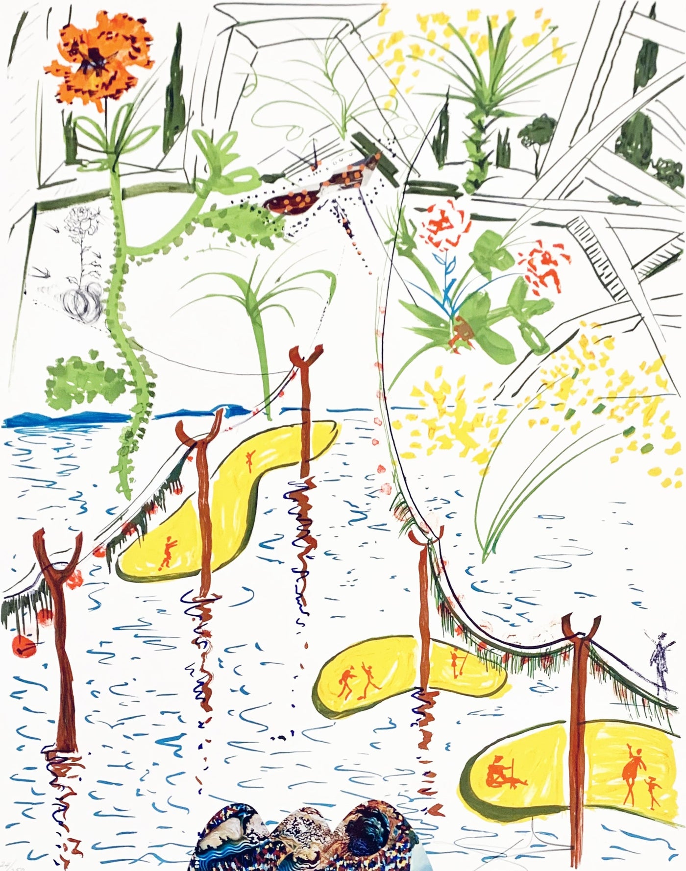 Salvador Dali Biological Garden (Field 75-11J) 1975