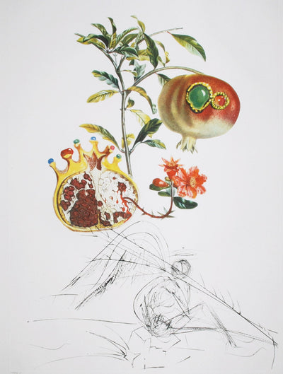 Salvador Dali Grenade et l'Ange (Pomegranate) (Field 69-11L) 1969