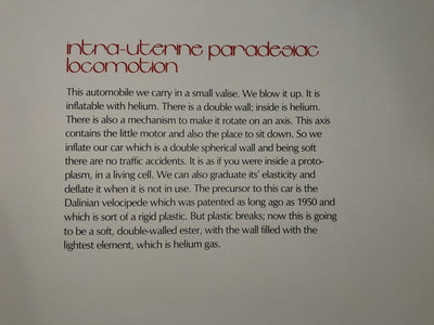 Salvador Dali Intra-Uterine Paradisiac Locomotion (Field 75-11D) 1975