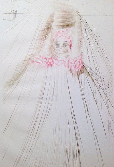 Salvador Dali The Queen with Silk Tunic (Field 70-10 N) 1970